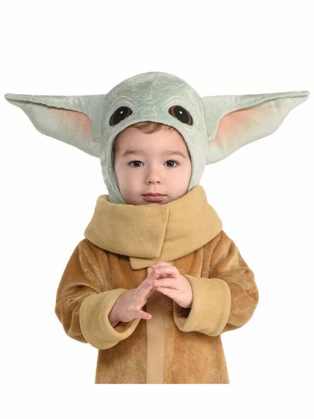 Disney mandalorian star wars Baby Grogu-Inspired Plush Hat & Robe Costume yoda